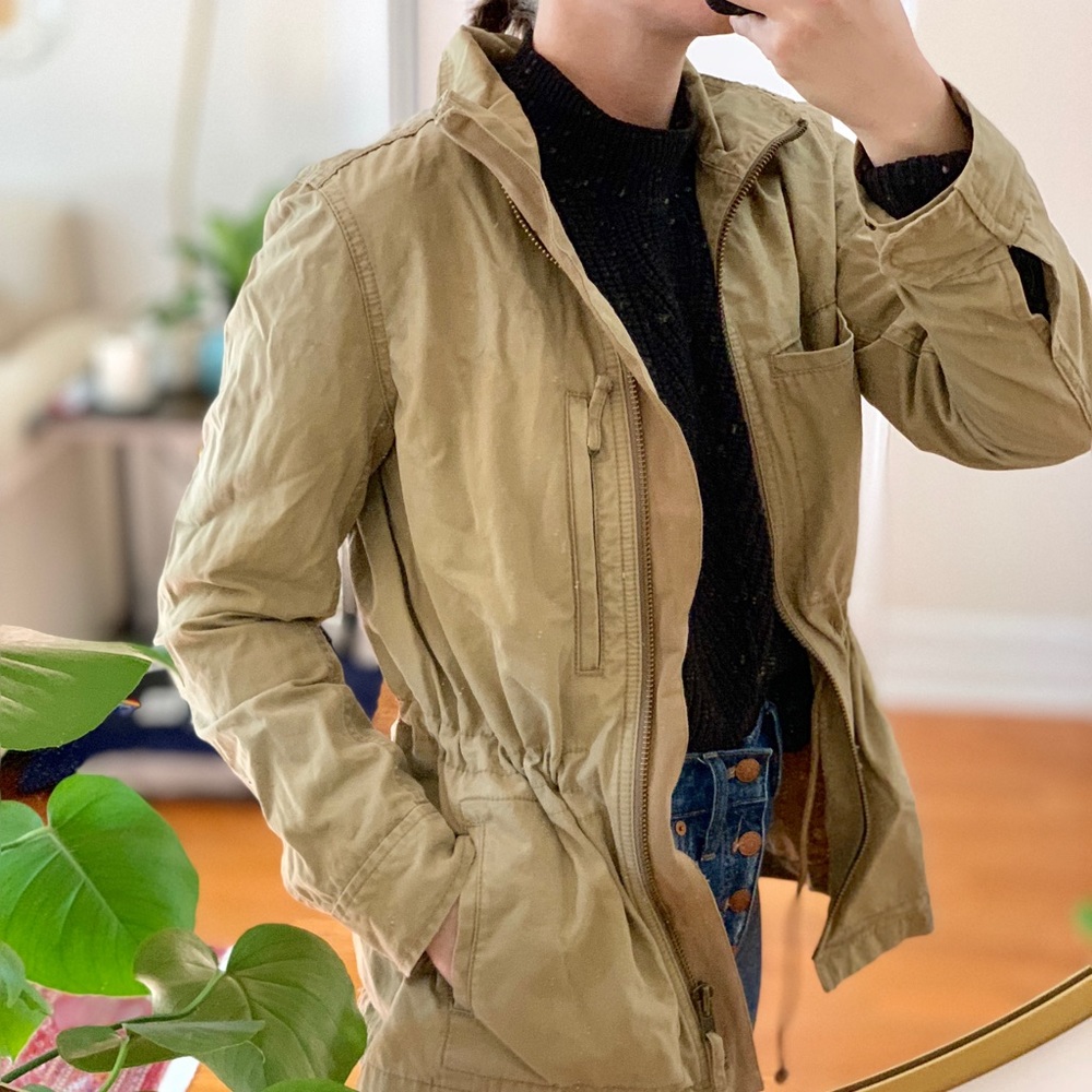 ⚡️⬇️⚡️Madewell Fleet Jacket in Tan